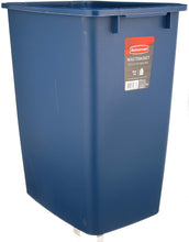Load image into Gallery viewer, Rubbermaid 1791162 36 Qt Blue Open Wastebasket