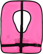 Load image into Gallery viewer, Scuba Choice Adult Neon Pink Snorkel Vest with Name Box, Large