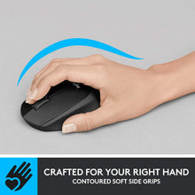 Load image into Gallery viewer, Logitech M330 Silent Plus Wireless Large Mouse, Black Inc)
