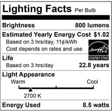 Load image into Gallery viewer, Euri Lighting EA19 Equivalent, Dimmable, Energy Star, Full Enclosed Suitable