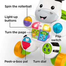 Load image into Gallery viewer, Fisher-Price Learn with Me Zebra Walker