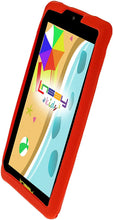 Load image into Gallery viewer, LINSAY 7" Kids Funny Tablet HD Screen Quad Core Bundle with Red Kids Defender Case Ultra-Protection - Camera Newest Android Operation System Thousands of Free Kids Applications. Google Certified