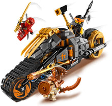 Load image into Gallery viewer, LEGO NINJAGO Cole’s Dirt Bike 70672 Building Kit (212 Pieces)