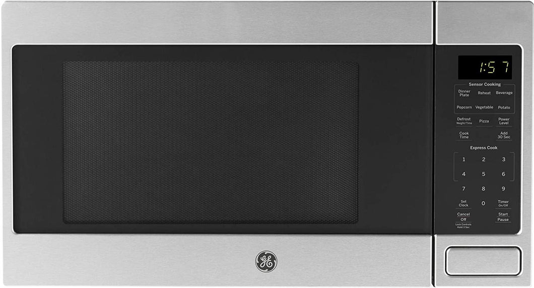 GE JES1657SMSS Microwave Oven, stainless steel