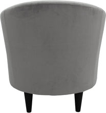 Load image into Gallery viewer, Mainstays Microfiber Tub Accent Chair, Nove Gray