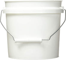 Load image into Gallery viewer, Leaktite White Plastic Pail Paint Pail