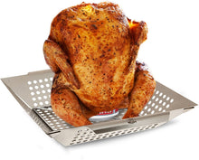 Load image into Gallery viewer, Yukon Glory Stainless Steel pan with Chrome Rack