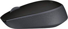 Load image into Gallery viewer, Logitech M170 2. 4GHz Wireless 3-Button Optical Scroll Mouse W/Nano USB Receiver (Black)