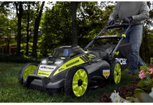 Load image into Gallery viewer, Ryobi. 20" RY40190 40-Volt Brushless Lithium-Ion Cordless Battery Self Propelled Lawn Mower with 5.0 Ah Battery and Charger Included