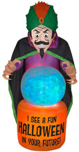 Load image into Gallery viewer, Gemmy Halloween Holiday Yard Decor 7.5 ft. Inflatable-Mixed Media-Fire and Ice-Fortune Teller
