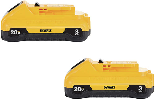 DEWALT 20V MAX Battery Pack, 3.0-Ah, 2-Pack (DCB230-2)