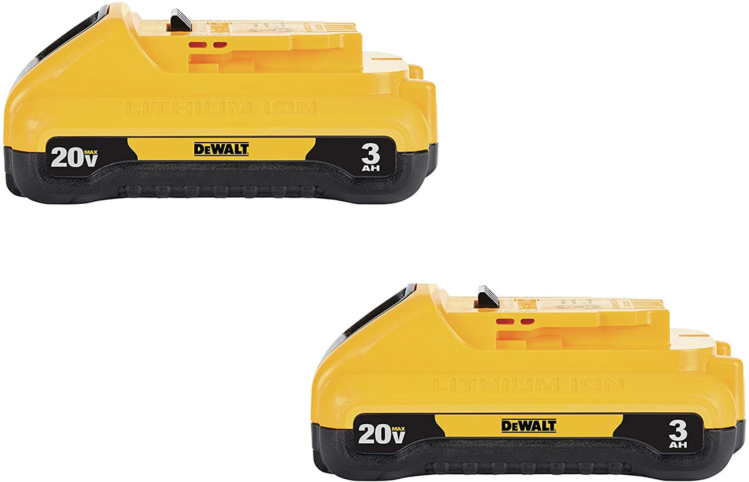 DEWALT 20V MAX Battery Pack, 3.0-Ah, 2-Pack (DCB230-2)
