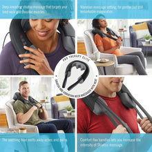 Load image into Gallery viewer, Homedics Neck Massager with Heat - Pro Therapy Elite Portable, Adjustable Shiatsu and Vibration Massage