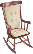 Load image into Gallery viewer, Klear Vu Embrace Solid Textured Rocking Chair Cushions