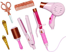 Load image into Gallery viewer, Disney Princess Vanity Style Collection Light Up and Style Vanity - Lights &amp; Realistic Sound Styling Tools