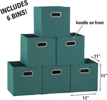 Load image into Gallery viewer, Household Essentials Foldable Fabric Storage Bins