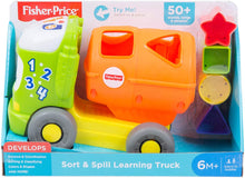Load image into Gallery viewer, Fisher-Price Sort &amp; Spill Learning Truck
