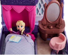 Load image into Gallery viewer, Disney Frozen Pop Adventures Elsa&#39;s Bedroom Pop-Up Playset with Handle, Including Elsa Doll, Diary, Chair, &amp; Blanket Accessories - Toy for Kids Ages 3 &amp; Up