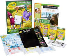 Load image into Gallery viewer, Crayola Writing Project Kits, Reading Comprehension, Grades PreK, 1, 2, Homeschool Supplies for at Home Learning, Multicolor