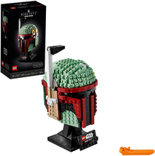 Load image into Gallery viewer, LEGO Star Wars Boba Fett Helmet 75277 Building Kit, Cool, Collectible Star Wars Character Building Set, New 2020 (625 Pieces)