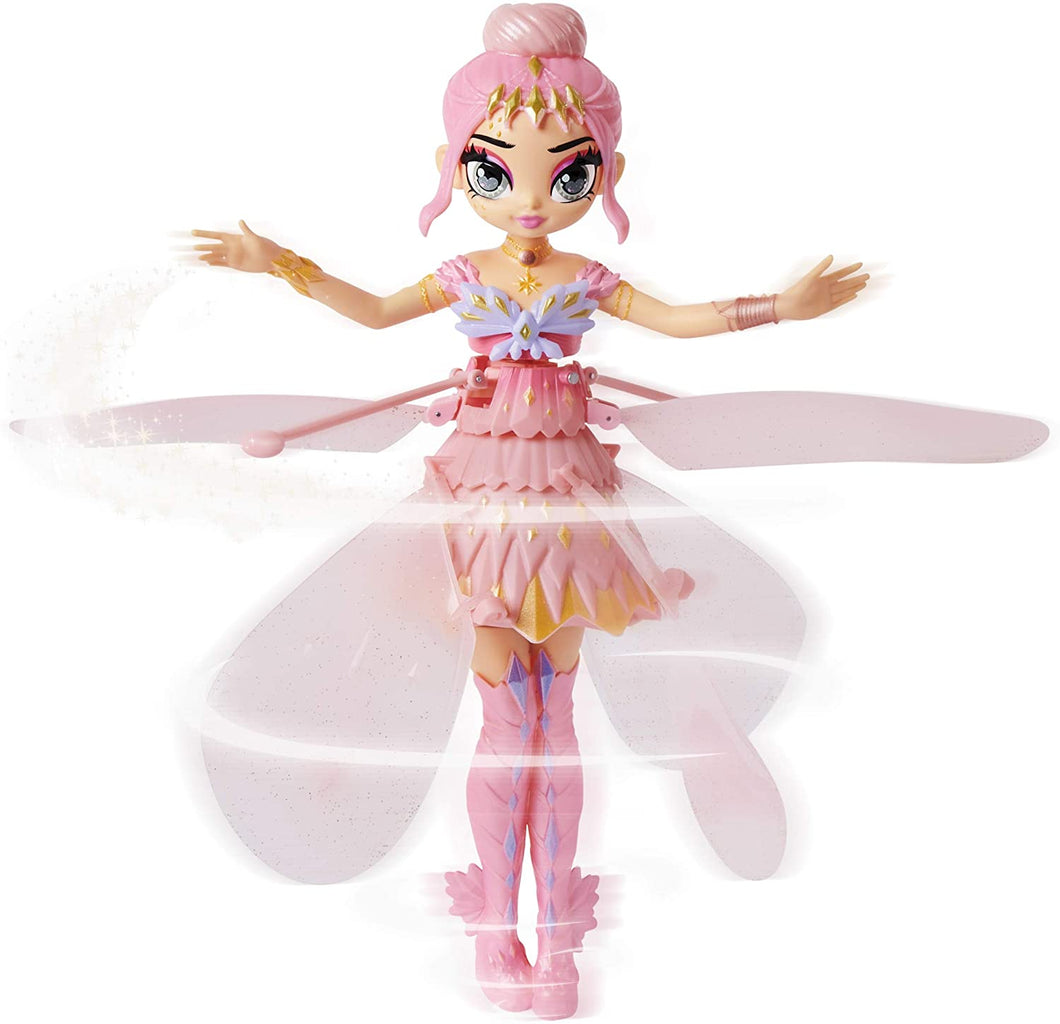 Hatchimals Pixies, Crystal Flyers Pink Magical Flying Pixie Toy