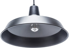 Load image into Gallery viewer, Globe Electric 65155 Barnyard 1-Light Industrial Warehouse Pendant, Matte Black
