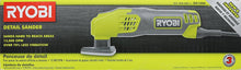 Load image into Gallery viewer, Ryobi DS1200 .4 Amp 13,000 OBM Corded 2-7/8" Detail Sander w/ Triangular Head and 5 Sanding Pads