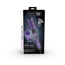 Load image into Gallery viewer, INFINITIPRO BY CONAIR The Knot Dr. All-in-One Dryer Brush, Wet/Dry Styler, Hair Dryer and Volumizer