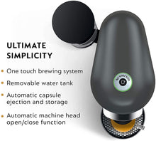 Load image into Gallery viewer, Breville-Nespresso USA BNV420TTN1BUC1 VertuoPlus Coffee and Espresso Machine, Titan