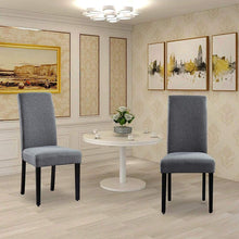 Load image into Gallery viewer, Savona Grey Upholstery Contemporary Dining Accent Chair Set of 2