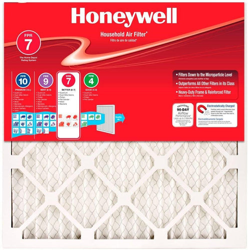 20 In. X 25 In. X 1 In. Allergen Plus Pleated Air Filter-Honeywell-90701.012025