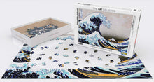 Load image into Gallery viewer, EuroGraphics Great Wave Kanagawa by Hokusai Puzzle (1000-Piece)