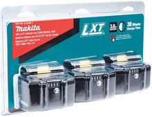 Load image into Gallery viewer, Makita BL1830B-3 18V LXT Lithium-Ion 3.0Ah Battery, 3/pk