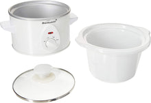Load image into Gallery viewer, Brentwood Slow Cooker, 1.5 Quart, White