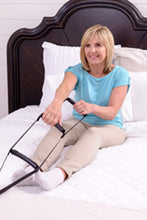 Load image into Gallery viewer, Stander BedCaddie Bed Ladder Sit-Up In-Bed Support Assist Handle with Adjustable Nylon Strap, Three Ergonomic Hand Grips