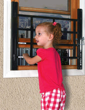 Load image into Gallery viewer, Segal S 4748 Fixed Adjustable Child Safety Window Guard Prevents Accidental Falls, Tamper Resistant Screws Included, Non-Egress, – 15-3/4” to 22” W x 15-1/4" H