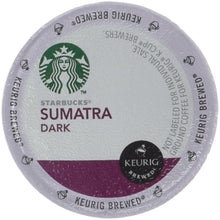 Load image into Gallery viewer, Starbucks Sumatra Dark Roast Coffee Keurig K-Cups, 16 Count