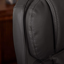 Load image into Gallery viewer, Serta Faux Leather Big &amp; Tall Executive Chair, Black