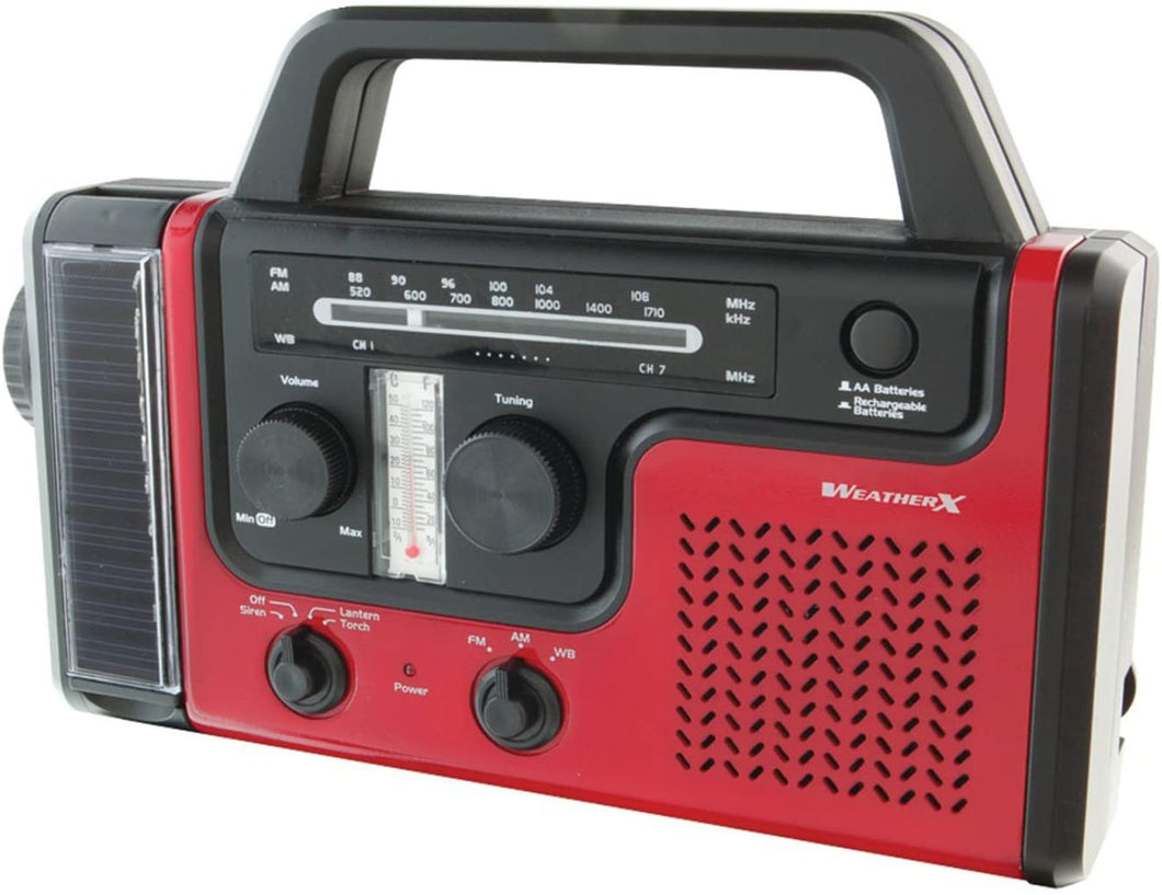 Digital Products International WR383R Crank Weather Radio & Flashlight