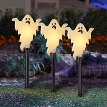 Load image into Gallery viewer, Gemmy Lightshow Flickering Ghosts Halloween Pathway Markers (3-Count)