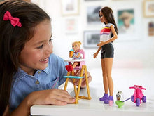 Load image into Gallery viewer, Barbie Skipper Babysitters Inc. Feeding Playset with Babysitting Skipper Doll, Toddler Doll with Feeding Feature, High Chair, Tricycle and Food-Themed Accessories for Kids 3 to 7 Years Old