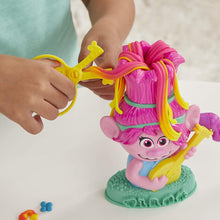 Load image into Gallery viewer, Play-Doh Trolls World Tour Rainbow Hair Poppy Styling Toy for Kids 3 Years and Up with 6 Non-Toxic Colors
