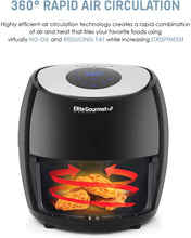 Load image into Gallery viewer, Elite Gourmet Hot Air Fryer Oil-Less Healthy Cooker