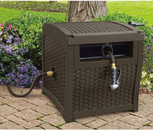 Load image into Gallery viewer, Suncast 225 ft. Smart Trak Wicker Hideaway Hose Reel with Brass In-Out Tube