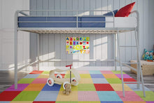 Load image into Gallery viewer, DHP Junior Loft Bed Frame With Ladder, Multifunctional Space-Saving Design