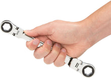 Load image into Gallery viewer, TEKTON Flex-Head Ratcheting Box End Wrench Set