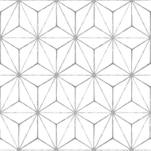 Load image into Gallery viewer, FloorPops FP2481 Kikko Floor Decal, White/Off-White