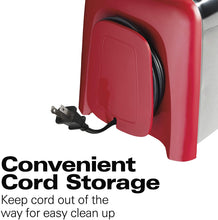 Load image into Gallery viewer, Hamilton Beach 2 Slice Extra-Wide Slot Toaster with Shade Selector