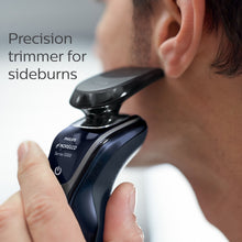 Load image into Gallery viewer, Philips Norelco Electric Shaver 5550, Wet &amp; Dry, S5590/81, with Turbo+ mode and Precision Trimmer