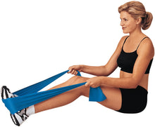 Load image into Gallery viewer, Valeo 4-Foot Long Stretch Exercise Resistance Bands, Pack of 3, Color Coded For Light, Medium, And Heavy-Duty Resistance For Physical Therapy, Pilates, Yoga, Strength Training Workout, VA7657MU, Yellow/red/blue
